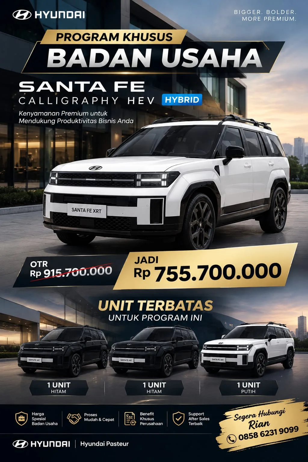 promo santa fe hyundai bandung